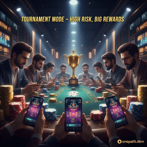 Teen Patti Master tournament varient gameplay with high stakes competition 